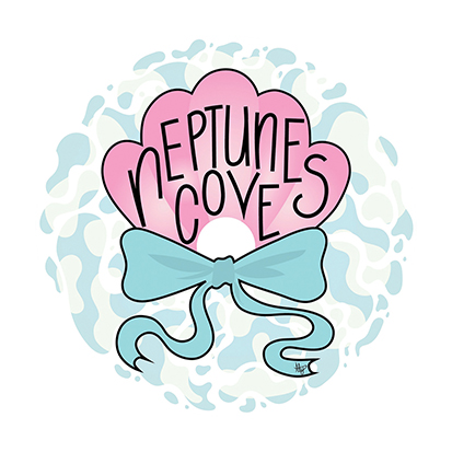 Circle logo for Neptune's Cove.